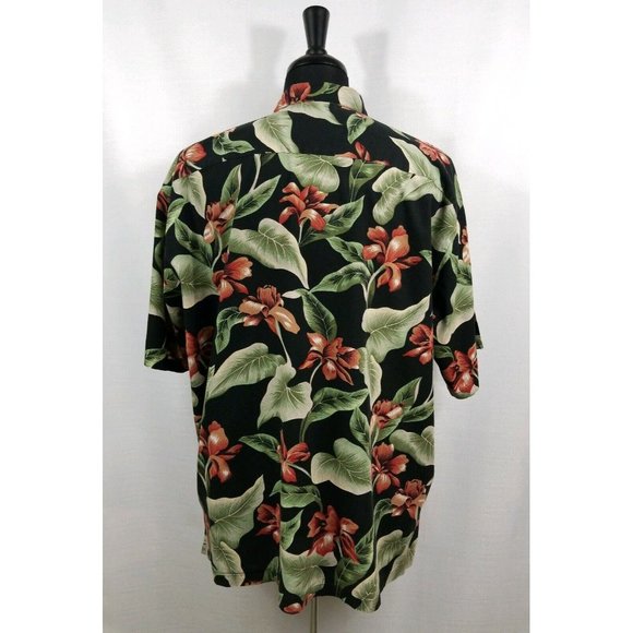 Pam Hana Mens 2XL Hawaiian Camp Short Sleeve Shirt Style 0401 Vacation Classic - Picture 5 of 10